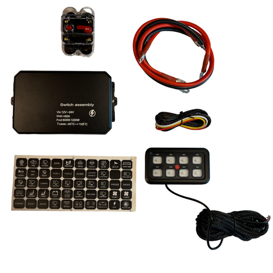 8 Switch Control Panel System by Thrashed Off-Road - Mid-Atlantic Off-Roading