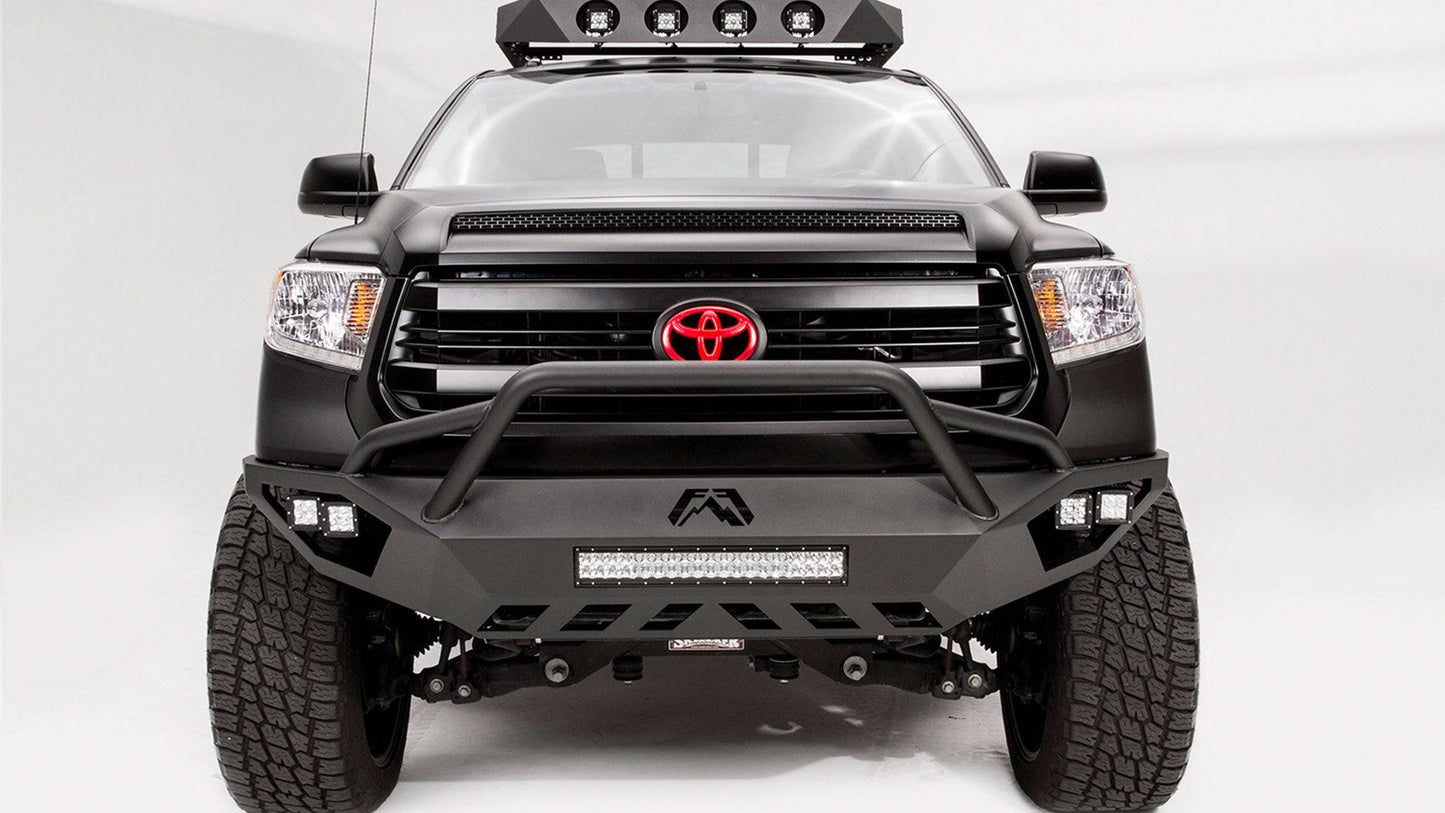 Fab Fours Vengeance Front Bumper With Pre-Runner Bar 2014-2021 Toyota Tundra - Mid-Atlantic Off-Roading