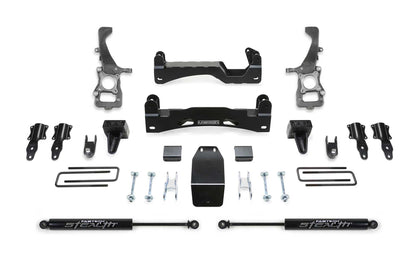Fabtech 6 Inch Lift Kit with Front Shock Coilover Spacers & Rear Stealth Shocks Ford F150 2021 - Mid-Atlantic Off-Roading