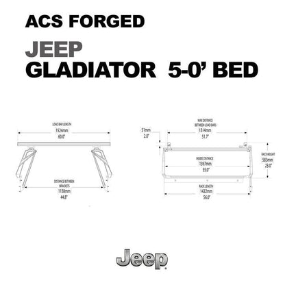 Leitner Designs Active Cargo System - FORGED - Jeep Gladiator - Mid-Atlantic Off-Roading
