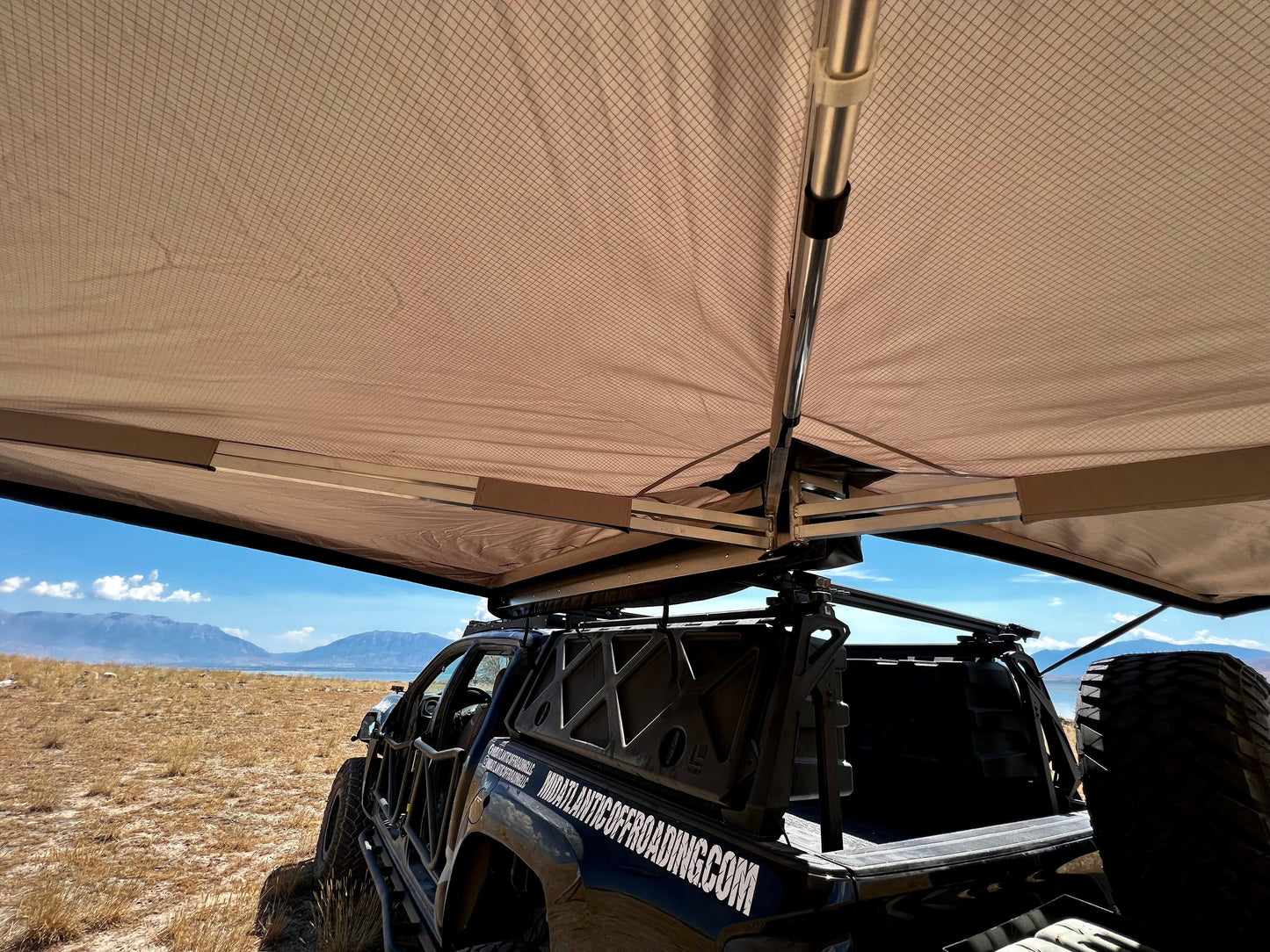 270 Freestanding Batwing Awning by Mid-Atlantic Off-Roading - Mid-Atlantic Off-Roading