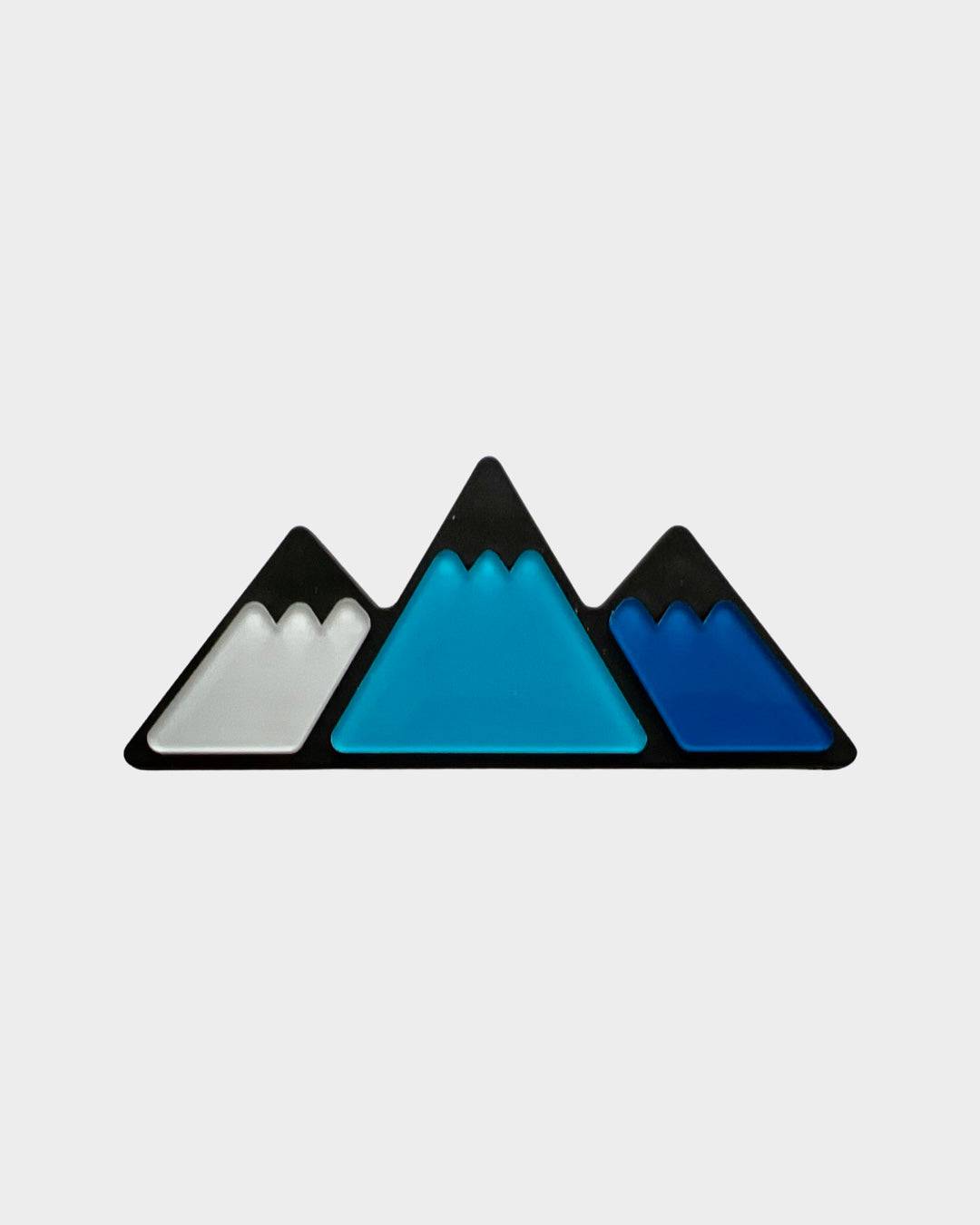Mountain Grille Badge (Blue Scheme) - Mid-Atlantic Off-Roading