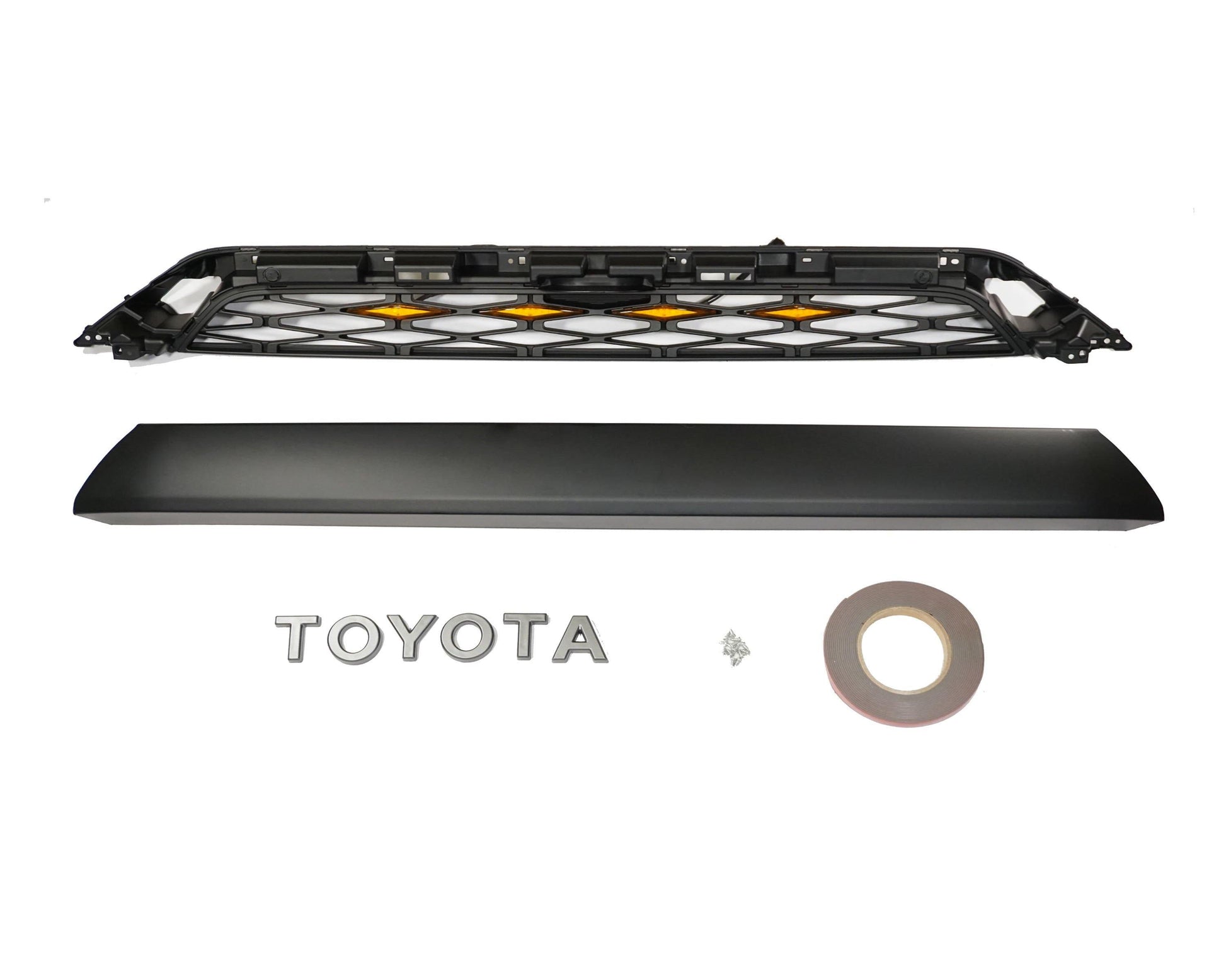 TRD Pro Grille (Including Lighting) 2014+ Toyota 4Runner - Mid-Atlantic Off-Roading