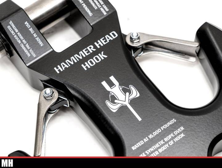 Monster Hooks Inc HammerHead Hook (Black) - Mid-Atlantic Off-Roading