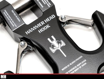 Monster Hooks Inc HammerHead Hook (Black) - Mid-Atlantic Off-Roading