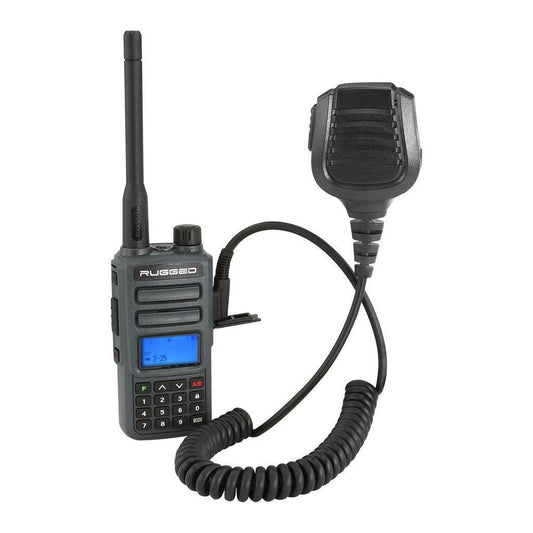 Rugged Radios GMR2 GMRS/FRS Handheld Radio with Hand Mic - Mid-Atlantic Off-Roading