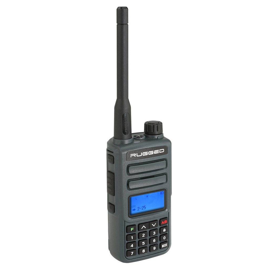 Rugged Radios GMR2 GMRS/FRS Handheld Radio with Hand Mic - Mid-Atlantic Off-Roading